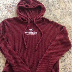 Cropped knit top from Hollister. Womens XS